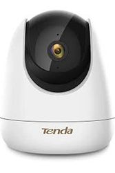 Tenda Camera WiFi CP6, 2k 3MP Bewakingscamera, 2-weg Audio, 12m Nachtzicht, 360° Roterende Babyfoon, Ondersteuning SD-kaart Opslag tot 128 G en Cloud, Eenvoudige installatie, APP-bediening