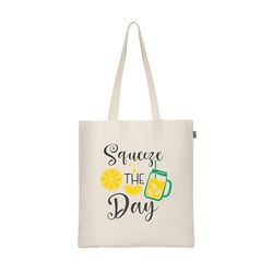 Eco Right Aesthetic Canvas Tote Bag for Women, Cute, Trendy and Reusable, Cotton Bags for School, Shopping, Gym, Library and Beach, Perfect for Groceries