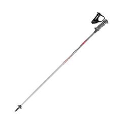 LEKI Sports Bâtons de Ski Adulte Mixte, Gris Clair, Noir, Blanc, Rouge, 135