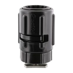Scotty 438 Adaptateur de piste de tête d'engrenage, noir