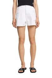 edc by Esprit Dam 052CC1C305 Denim shorts, 100/vit, 31, 100/vit, 58 SE