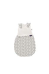 Träumeland S0102605 LIEBMICH Gigoteuse d'extérieur Motif Gouttes Noir Taille 68/74 Multicolore