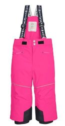 first instinct by killtec Bambini Pantaloni da Sci/Pantaloni Funzionali con Bretelle e paraneve FISW 48 MNS Ski PNTS, Neon Pink, 98/104, 43392-000