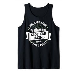 Regalo de carreras de coches de tragamonedas - ¡Me importan las carreras de coches Camiseta sin Mangas