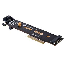 Silverstone SST-ECM28 adapterkaart, 1 x SSD NVMe en 1 x SSD SATA M.2 op PCIe x4 1U