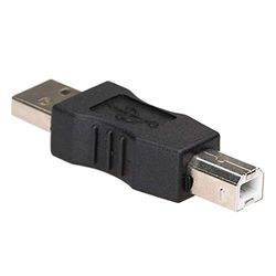 AKYGA AK-AD-29 USB A 2.0 kontakt till USB B kontakt adapter skanner skrivare