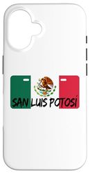 San Luis Potosí License Plate Mexican Pride Mexico Patriotic Case for iPhone 16