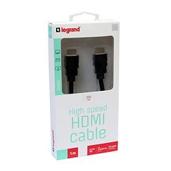 Legrand - High Speed HDMI met ethernetkabel, 1 m
