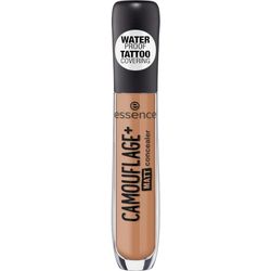 essence CAMOUFLAGE+ matt concealer, täckstift, nr 70 mörk karamell, nude, matt, vegansk, oljefri, vattentät (5 ml)