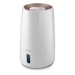 Philips 3000 Series Umidificatore D'aria - 45m² Umidificatore d'ambiente, NanoCloud, 3 Velocità, Modalità Sleep, Serbatoio 2 litri (HU3916/10)