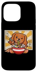 Funny Kawaii Ramen Kids Ruby Cavalier Spaniel Dog Lover Coque pour iPhone 14 Pro Max