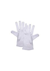 Karlowsky AH 2 andmore Sevilla - Guantes para servir (100% algodón, 1 par), color blanco