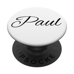 Beautiful Handwritten Font Paul Calligraphy PopSockets PopGrip Adhesivo