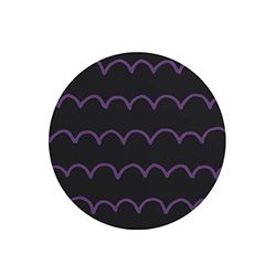Questo Casa, Tapis de Souris Rond imprimé numérique avec Fond antidérapant pour Bureau et Maison Diamètre 22 cm