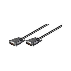 Goobay 50851 DVI-D Full HD Cable Dual Link, Nickel, 2m Length