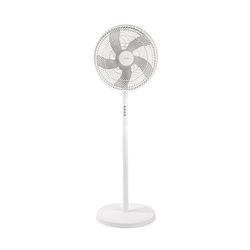JATA JVVP3060 Oscillerende staande ventilator, 3 ventilatiestanden, 5 vleugels, luchtverplaatsing 2646 m³/h, beschermingsrooster, kantelbare kop, 50 W, slechts 65 dB