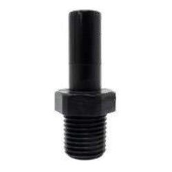 Fluidfit HCJ12R03B Serie HCJ adapter mannelijk BSPT, 12 mm, slangsnijder, 3/8 inch, 50 stuks