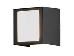 Konstsmide Lampe en aluminium laqué anthracite