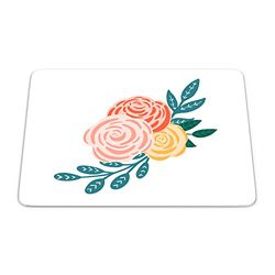 Questo Casa, Rectangle Digital Printed Mouse Pad, Non-Slip Base, for Office and Home, Size: 22 x 18 cm