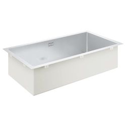 GROHE K700 | 1 vasca | Lavello da cucina - sopratop o filotop |include: piletta automatica, sifone, set di installazione | Acciaio inox | 31580SD1