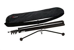 Manfrotto LL LB1121 Supporto per fondale fotografico per fotografia e registrazione video, Nero