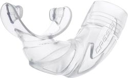 CRESSI Mouthpiece Clear, Boccaglio Originale per Aeratore/Snorkel Mexico Unisex Adulto, Trasparente, Unica