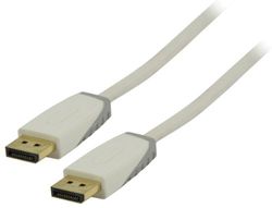 Bandridge Cavo Digital DisplayPort, 2.00 m, Bianco
