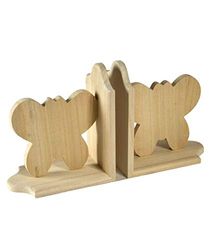 Vacchetti - Sujetalibros de Madera con Mariposa, Multicolor, pequeño