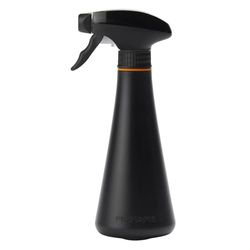 Fiskars plant sprayer, 0.3 l, spray bottle for watering sensitive plants and cleaning large leaves, height: 20.5 cm, synthetic resin, black/orange, 1071306