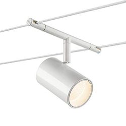 SLV faretto tensostruttura TENSEO NOBLO/faretto, spot LED, faretto da soffitto, lampada da soffitto, illuminazione di interni / 2700K 8,5W 450lm bianco 36 gradi