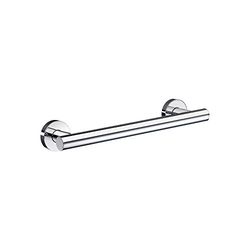 Smedbo HK325 Home Poignée de Bain Laiton/Cuivre/Zinc Argent 28,4 x 4,8 x 7,1 cm