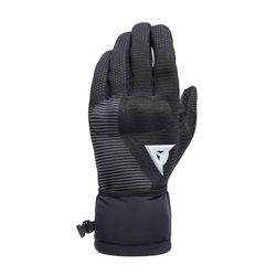Dainese - Knit Gloves,Guantes Térmicos de Esquí, Refuerzos en la Palma, Tecnología de Pantalla Táctil,Negro,Hombre