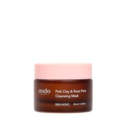 Ondo Beauty 36,5 Pink Clay Rose PORE Cleansing Mask BBO-Song