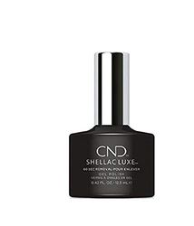 CND SHELLAC LUXE Nail Polish, Black Pool
