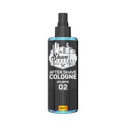 The Shave Factory Aftershave Cologne for Men – Atlantic 150ml – Invigorating, Fresh, and Energetic Scent – Citrus, Woody & Aquatic Fragrance – Soothes Irritation, Refreshes the Skin