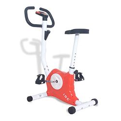 ISE Träningscykel, F-Bike Fitness Bike Cardio Trainer för Kontor/Hemma, SY-8018 (orange)