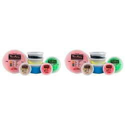 CanDo TheraPutty - Pasta modelar - 85 g - roja (ligera) (Paquete de 2)