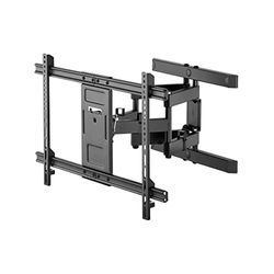 Goobay 49932 TV-väggfäste Pro FULLMOTION (L), 37 tum till 70 tum (94–178 cm), helt rörlig, svängbar/lutbar, 60 kg, Vesa-standard, svart