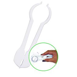 Dreambaby Babyfleshouder voor zuigflessen - met antislip Easy Grip ronde vorm ontwerpklem - wit - model G527