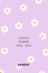 2025-2026 School Planner – Academic Year Organizer for Students | Monthly Calendar, notes and much more