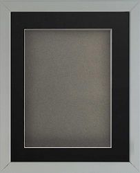 Frame Company Radcliffe Grey 8x6 with Grey BB and Black Mount for 6x4