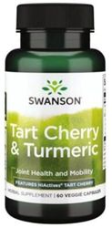 Swanson - Tart Cherry & Turmeric | Joint and Inflammatory Support - 60 Veggie Capsules