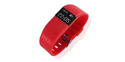 Billow Technology Xsb70B Bracelet d'activité Taille Unique Rouge