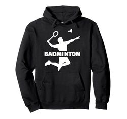 Giocatore di badminton Felpa con Cappuccio