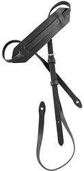 Ortega OSM-BK Sangle en cuir pour Mandoline Modèle standard Noir