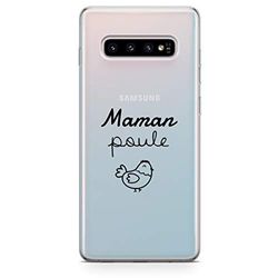 Zokko Samsung S10 Plus fodral Houle Mommy - mjukt genomskinligt bläck svart