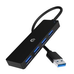 OOTDAY USB C Hub LAN, 4-in-1 USB C multiport met snelle gegevensoverdracht, USB 3.0 USB-uitbreiding, compatibel met desktopcomputer, MacBook Pro/Air, iMac