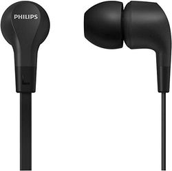 Philips E1105BK Écouteurs Intra-Auriculaires HiFi avec réglage du Volume Noir