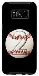 Custodia per Galaxy S8 Vintage Baseball 2 ° compleanno ragazzo prodotto sportivo