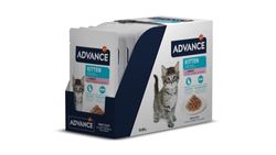 Advance Comida Húmeda para Gatitos con Pavo, Multipack 12 x 85 g, Total 1.02 kg